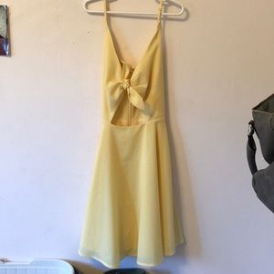 Yellow sundress